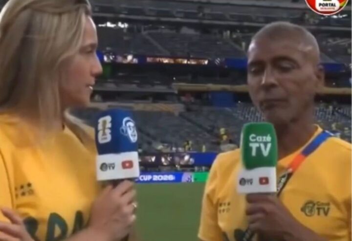 Romário se pronuncia após polêmica com Fernanda Gentil: ‘Tem meu respeito’