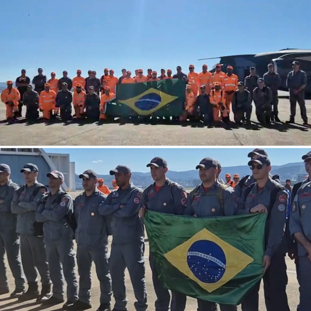 Quarto voo brasileiro para Venezuela decola com bombeiros e donativos