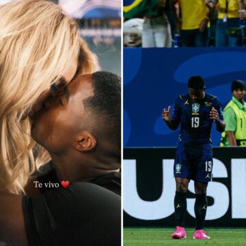 Grávida, Gabriely Miranda mostra bastidores da estreia de Endrick na Copa do Mundo