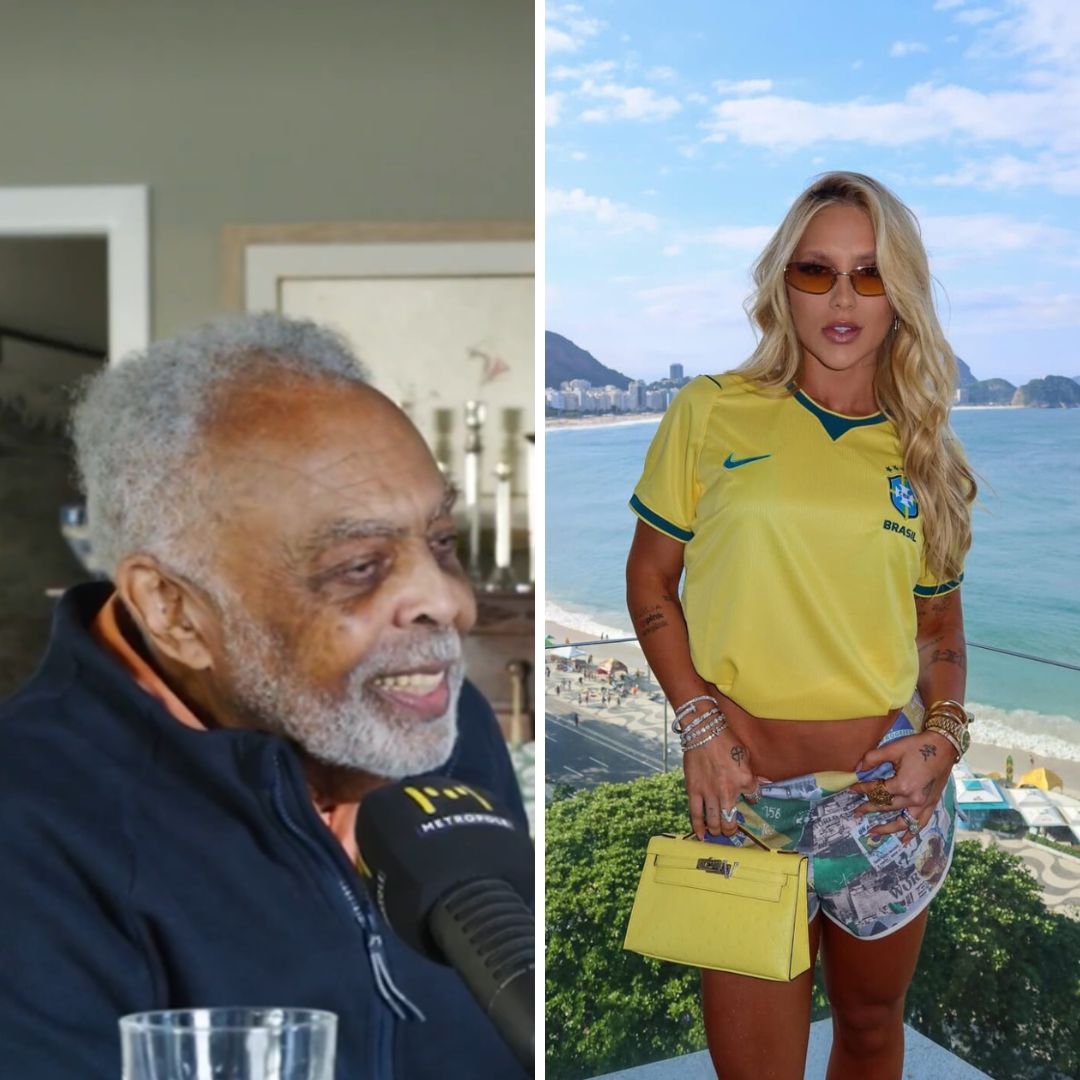 Gilberto Gil surpreende e revela que conhece Virginia Fonseca: ‘Já ouvi falar’