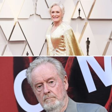 Academia anuncia Oscar honorário para Glenn Close, Ridley Scott e pioneiro da Disney