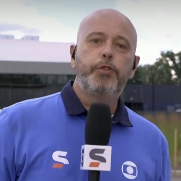 Alex Escobar tranquiliza telespectadores após passar mal ao vivo em programa de TV