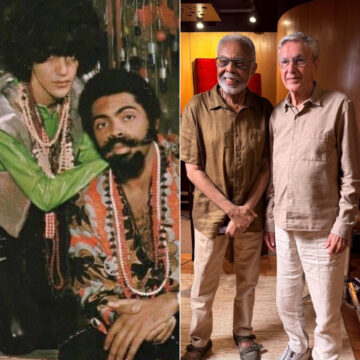 Amigos há mais de 60 anos, Caetano Veloso homenageia Gilberto Gil pelos 84 anos