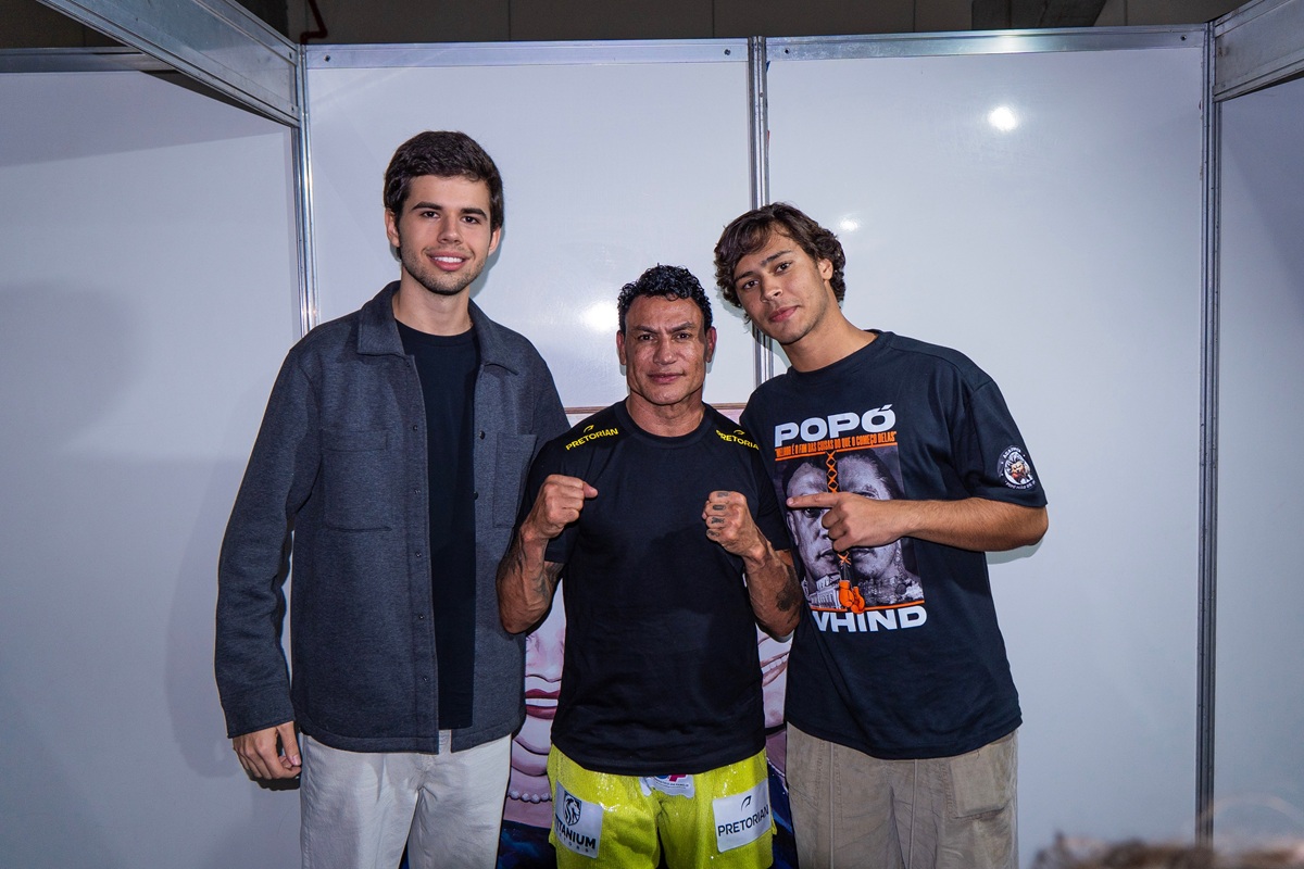 Mão de Pedra reúne famosos e empresários em evento exclusivo durante luta entre Popó e Whindersson Nunes