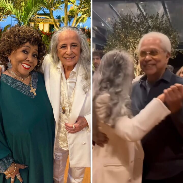 Maria Bethânia celebra 80 anos em festa com sambinha e amigos famosos no Rio