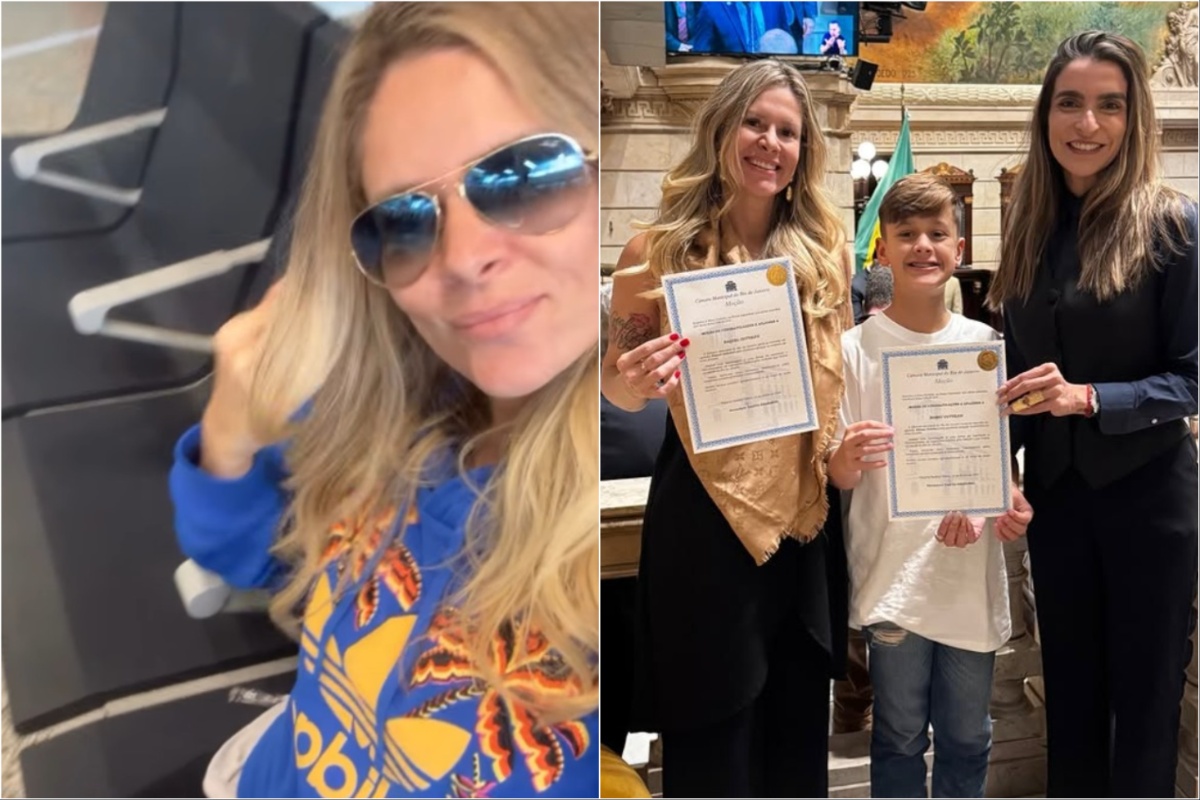 Após filho superdotado de 11 anos ser aprovado na UERJ, ex-bailarina do Faustão viaja para Noronha