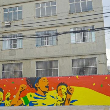 Salvador entra no clima da Copa do Mundo Feminina 2027 com mural exclusivo, iluminação especial e ações pela cidade