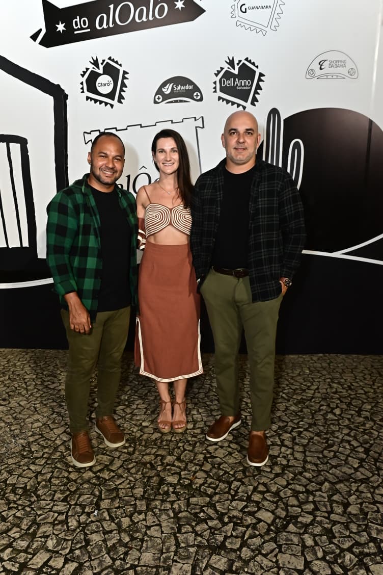 Peu Magalhães, Iryna Podusovska E Jonatan Albuquerque
