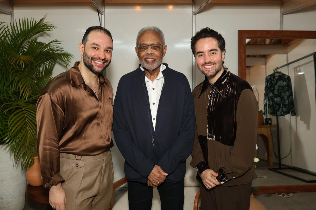 Rafael Freitas, Gilberto Gil e Victor Carvalho