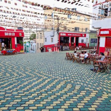 Largo no bairro da Saúde recebe telão, ativações e transmissão dos jogos do Brasil na Copa em Salvador