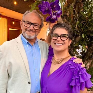 Sandra Annenberg faz aniversário e ganha homenagem inusitada de Ernesto Paglia; veja