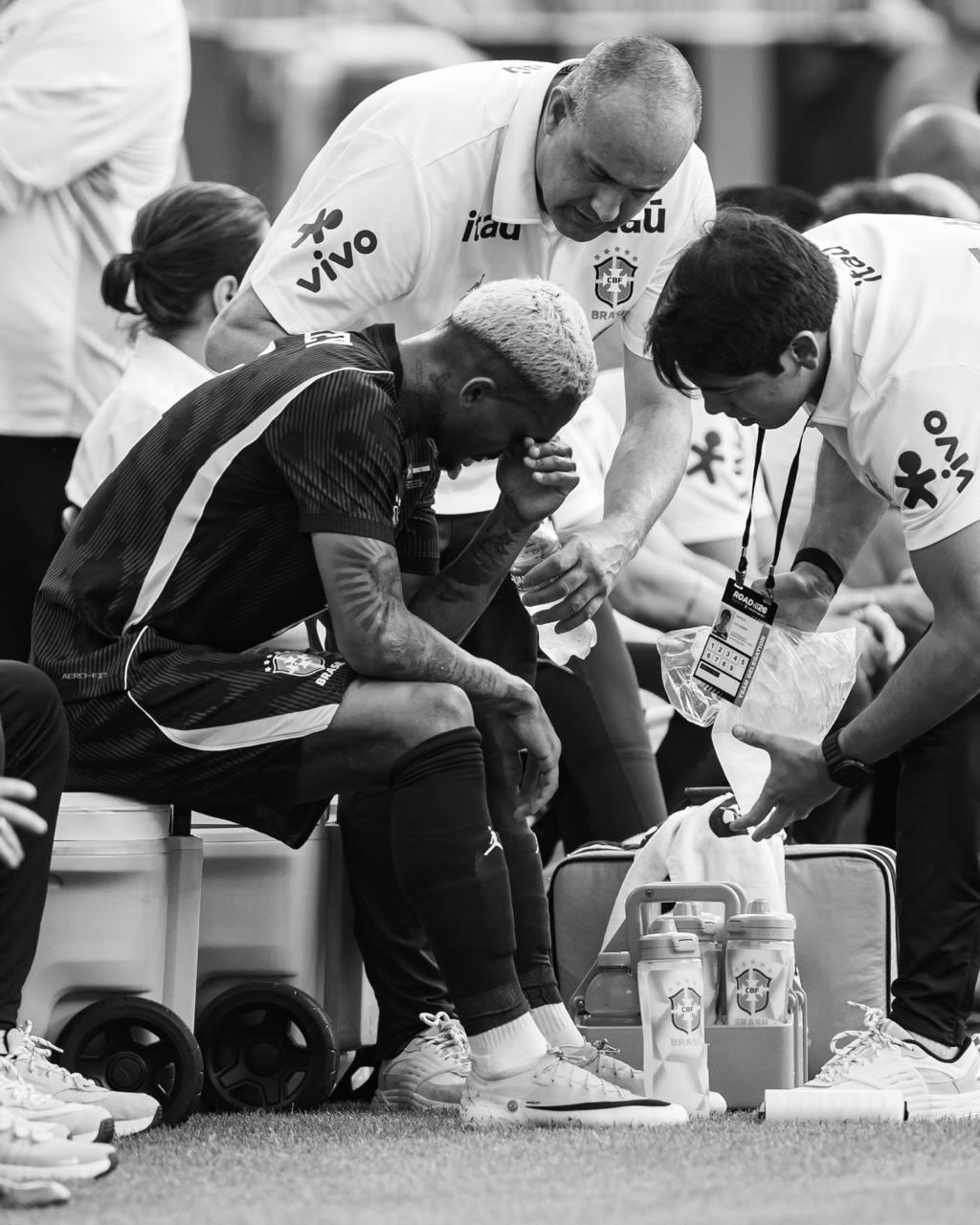 Wesley desabafa após lesão e corte da Seleção: ‘Esse não é o fim de um sonho’