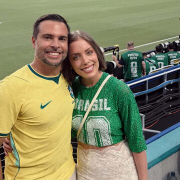 Fabiana Justus acompanha vitória do Brasil na Copa do Mundo e celebra nova fase antes de renovação de votos na Bahia