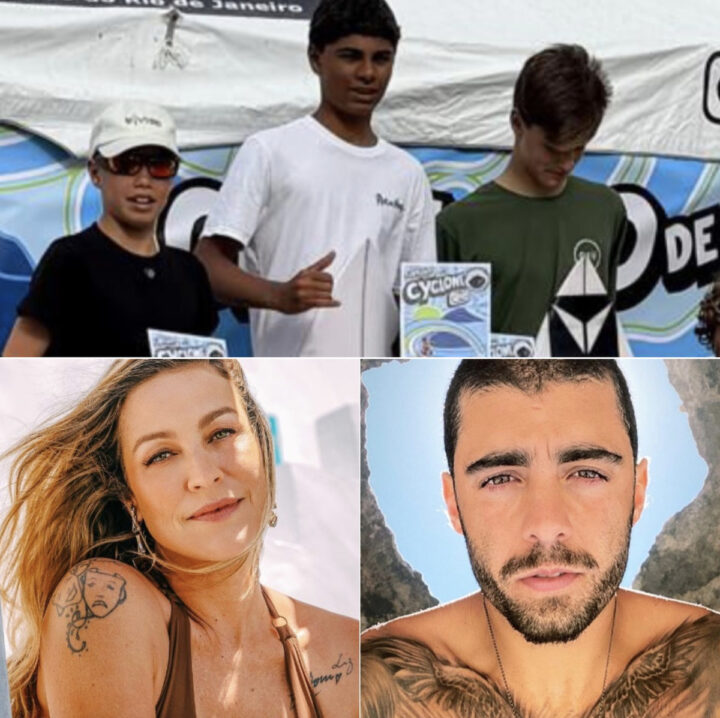 Filho de Luana Piovani e Pedro Scooby ganha homenagem dos pais após conquistar segundo lugar em campeonato de surfe