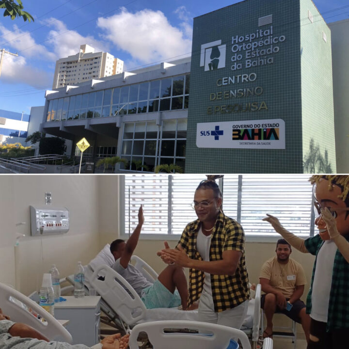 Projeto Música Cura leva clima de São João ao Hospital Ortopédico da Bahia e anima pacientes