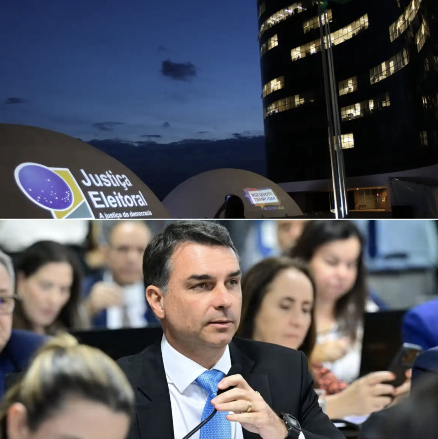 TSE adia decisão sobre suspensão de pesquisa que apontou queda de Flávio Bolsonaro após caso Banco Master
