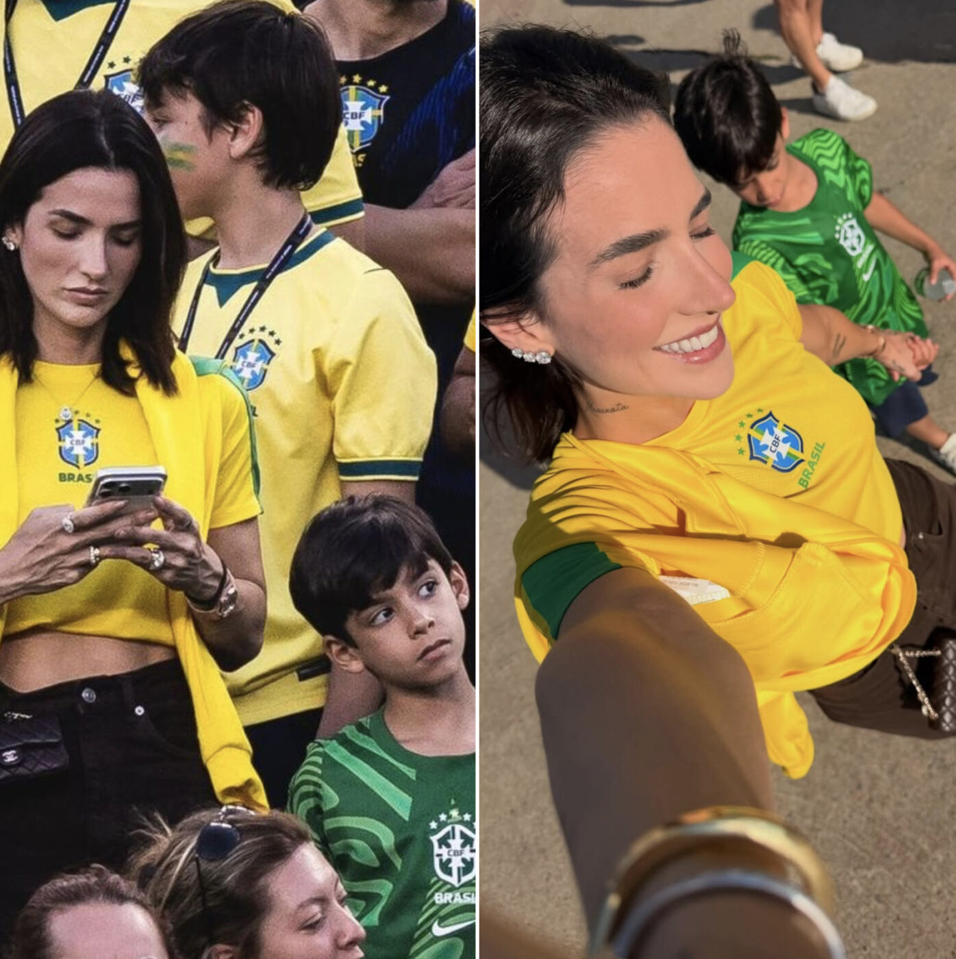 Esposa de Paquetá compartilha cliques exclusivos na Copa e ganha declaração do jogador: ‘Tudo pra mim’
