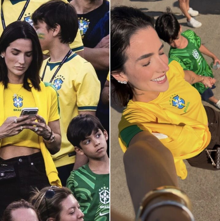 Esposa de Paquetá compartilha cliques exclusivos na Copa e ganha declaração do jogador: ‘Tudo pra mim’
