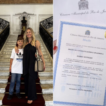Aprovado na UERJ aos 11 anos, filho superdotado de ex-bailarina do Faustão recebe homenagem especial