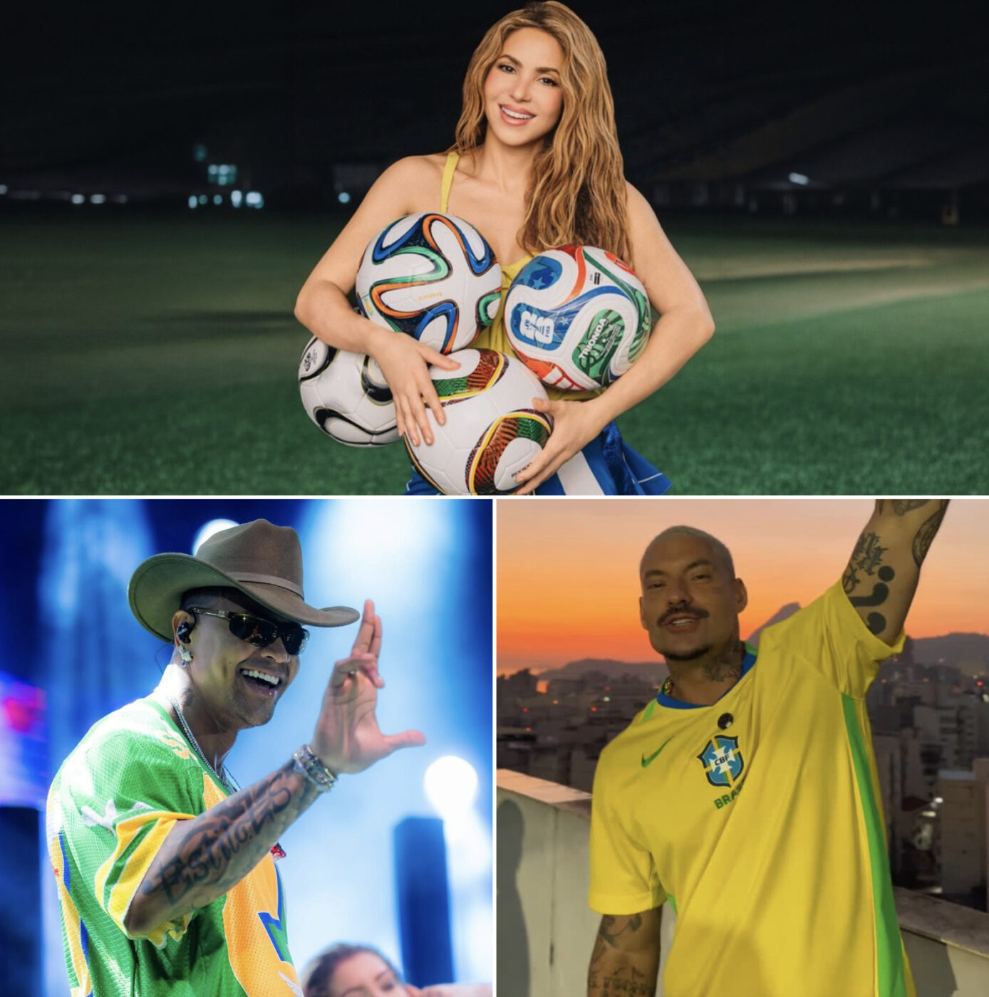 Shakira manda recado para Léo Santana e Filipe Ret após parceria em música da Copa