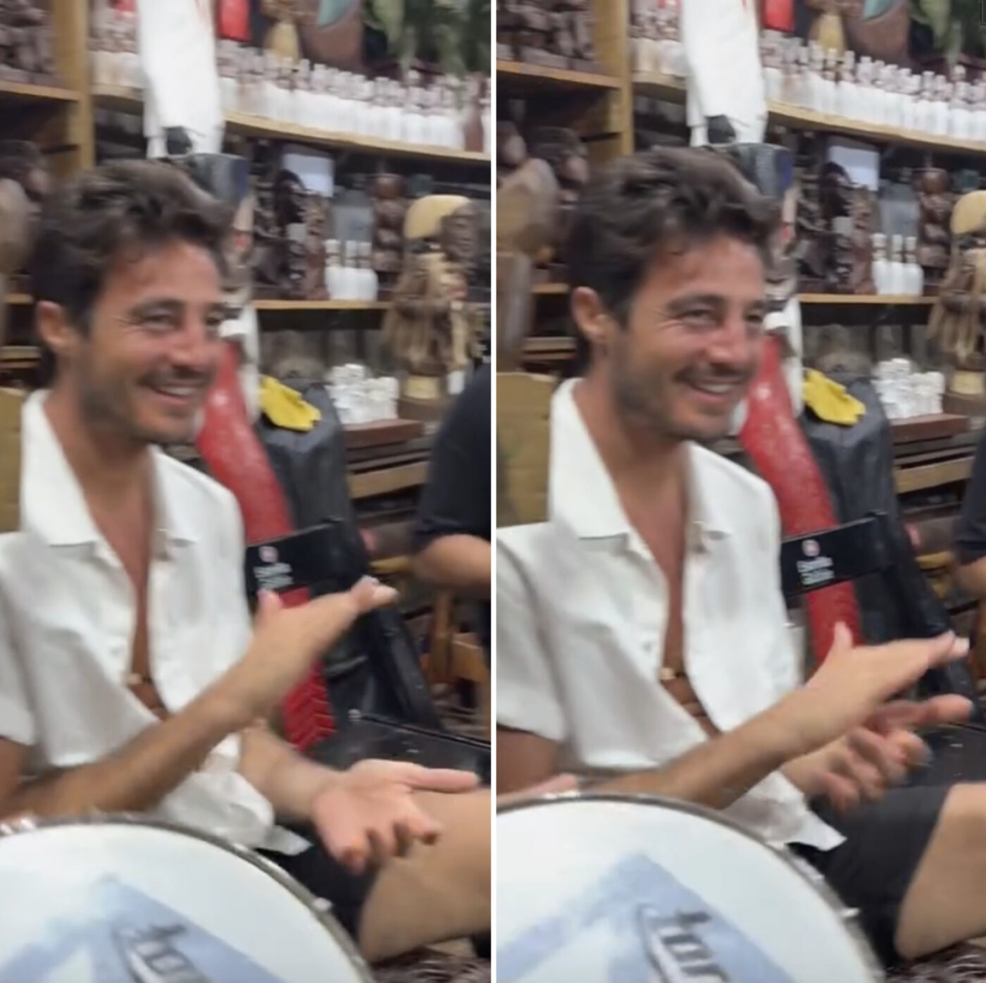 Tiago Iorc curte dia em Salvador com passeio de lancha e roda de samba no Pelourinho