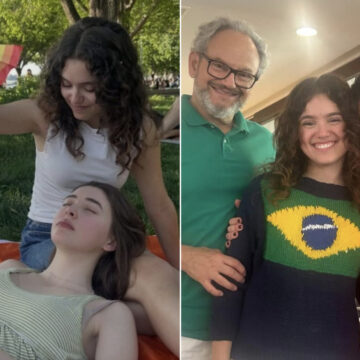 Filha de Sandra Annenberg e Ernesto Paglia curte dia romântico com a namorada