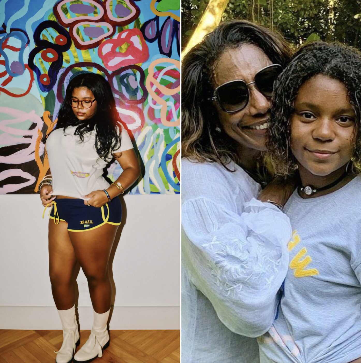 Aos 18 anos, filha baiana de Gloria Maria estreia como modelo em campanha de moda