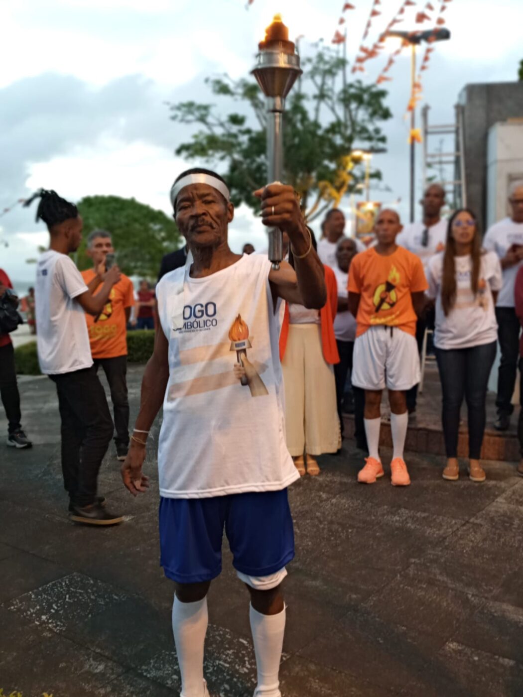Aos 69 anos, ‘Trem de Ferro’ será o atleta mais velho a acender a Pira do 2 de Julho em Salvador