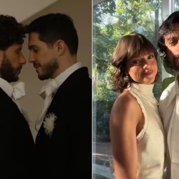 Casamento de Igor Cosso e Heron Leal tem presença de famosos como Agatha Moreira, Rodrigo Simas, Wanessa e mais; veja quem foi
