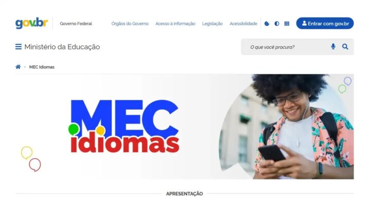 MEC Idiomas: nova plataforma ensina inglês e espanhol gratuitamente