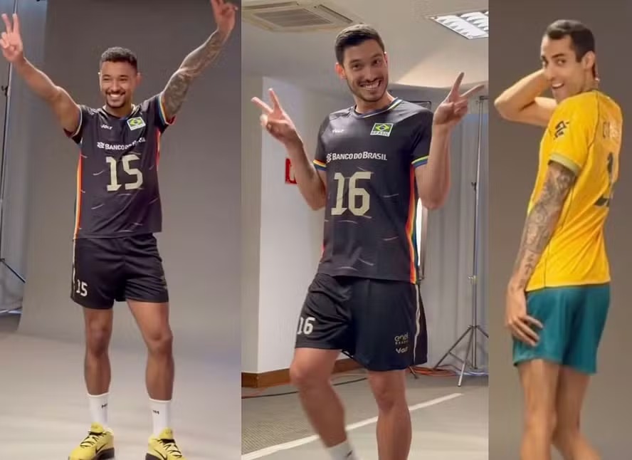 Douglas Souza e outros atletas gays são alvo de preconceito após campanha da seleção de vôlei