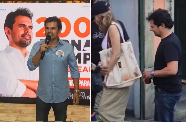 Ana Paula Renault é vista passeando com político de direita no Rio e irrita fãs