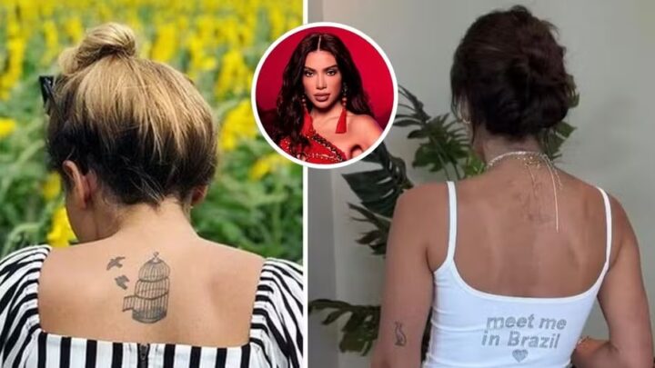 Anitta remove tatuagem histórica das costas e revela nova etapa no processo de apagar desenhos do corpo