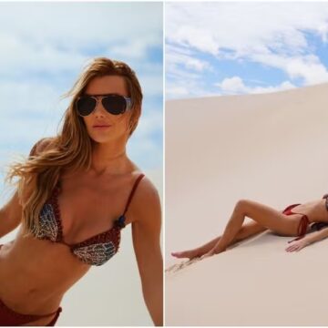 Ana Paula Siebert se encanta com Lençóis Maranhenses: ‘Paz que transborda’