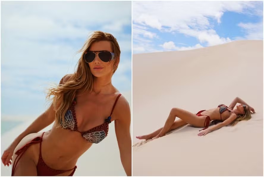 Ana Paula Siebert se encanta com Lençóis Maranhenses: ‘Paz que transborda’