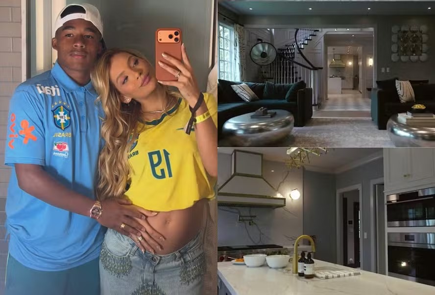 Esposa de Endrick, Gabriely Miranda mostra mansão onde ficará durante a Copa do Mundo