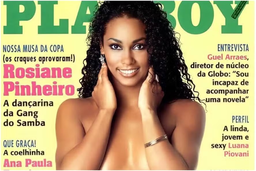 Musa da Copa: Rosiane Pinheiro recria capa da Playboy e chama atenção por corpo escultural aos 51 anos