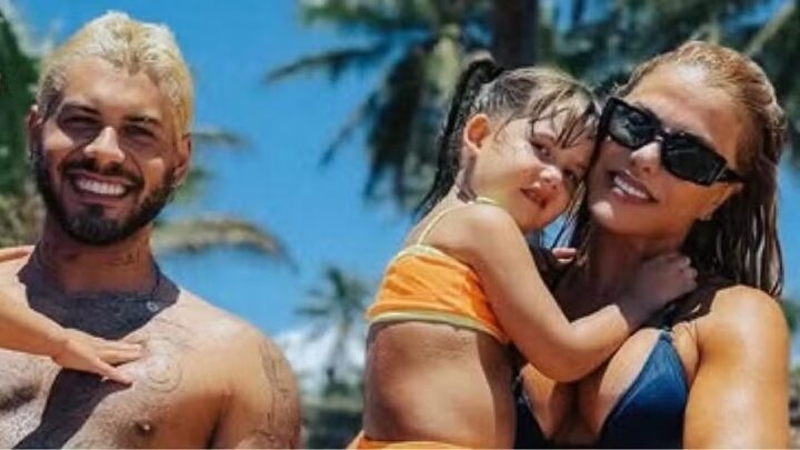 Poliana Rocha diz que Zé Felipe colocou a filha de castigo: ‘Não vou intervir’