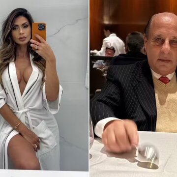 Clara Brasil se declara ao noivo 53 anos mais velho: ‘Te amo’