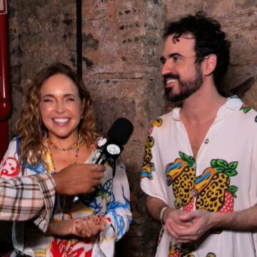 Daniela Mercury e filho mostram talento e soltam a voz durante Arraiá do Alô Alô Bahia; veja vídeo