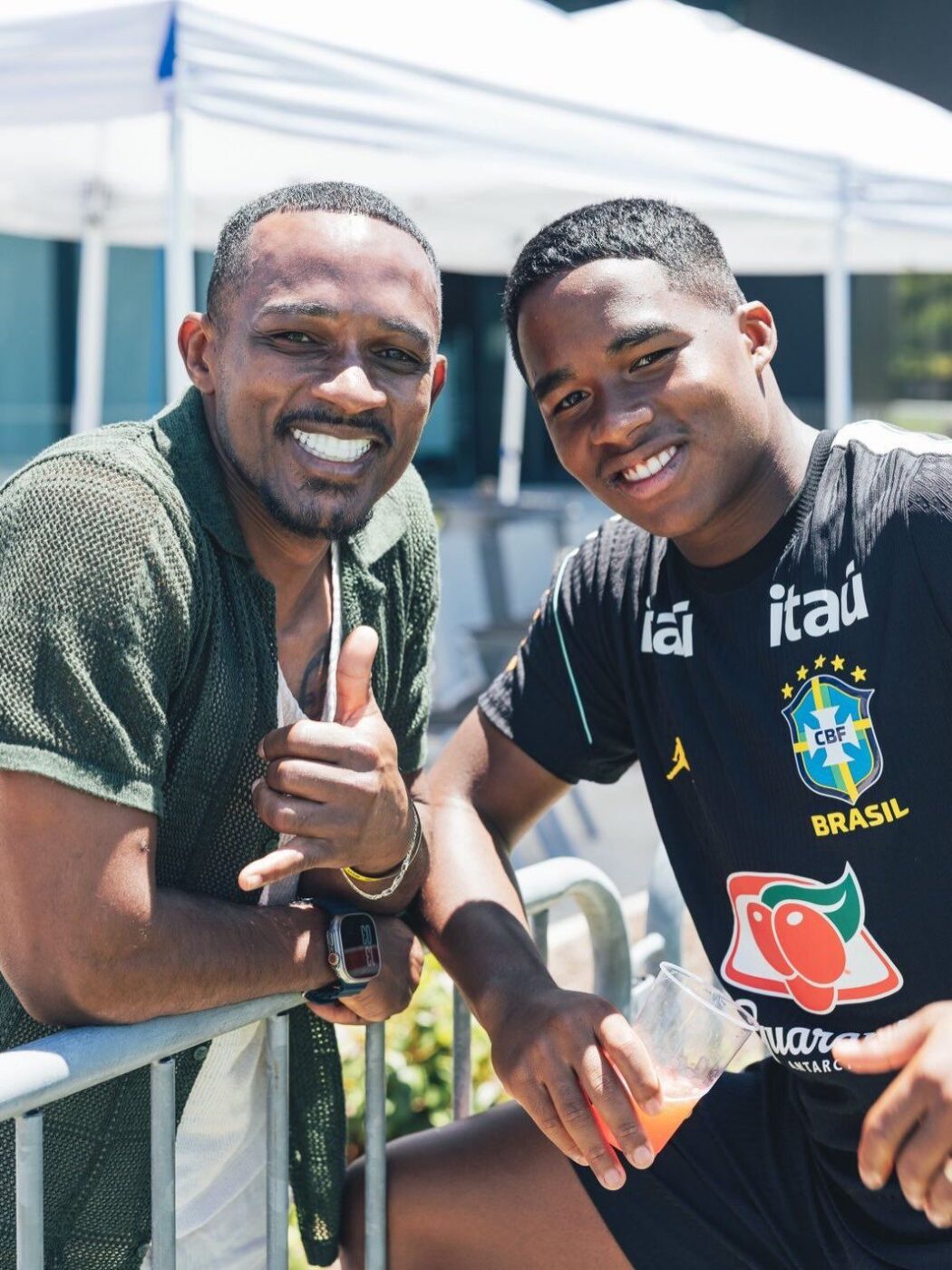 Pai de Endrick celebra participação do filho na Copa e manda recado a Gabriely Miranda