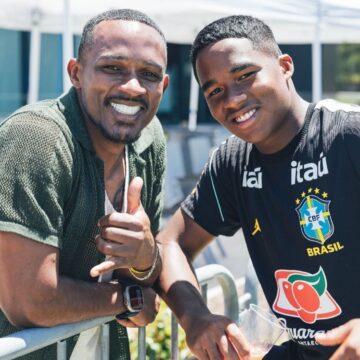 Pai de Endrick celebra participação do filho na Copa e manda recado a Gabriely Miranda