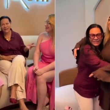 Mãe de Marília Mendonça se encontra com sósias da cantora: ‘Nada contra o trabalho delas’