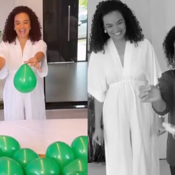 Grávida, Lucy Ramos revela sexo do bebê; confira