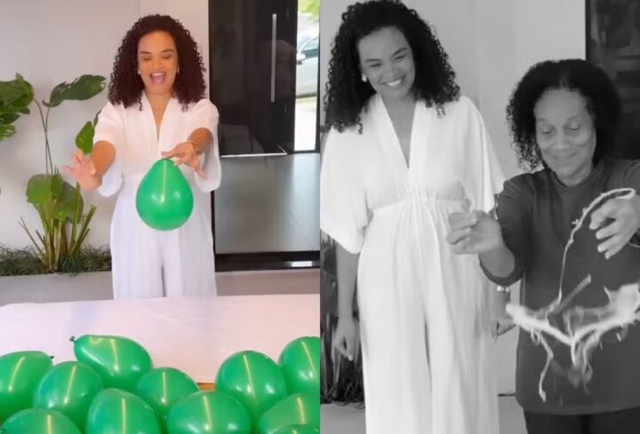 Grávida, Lucy Ramos revela sexo do bebê; confira