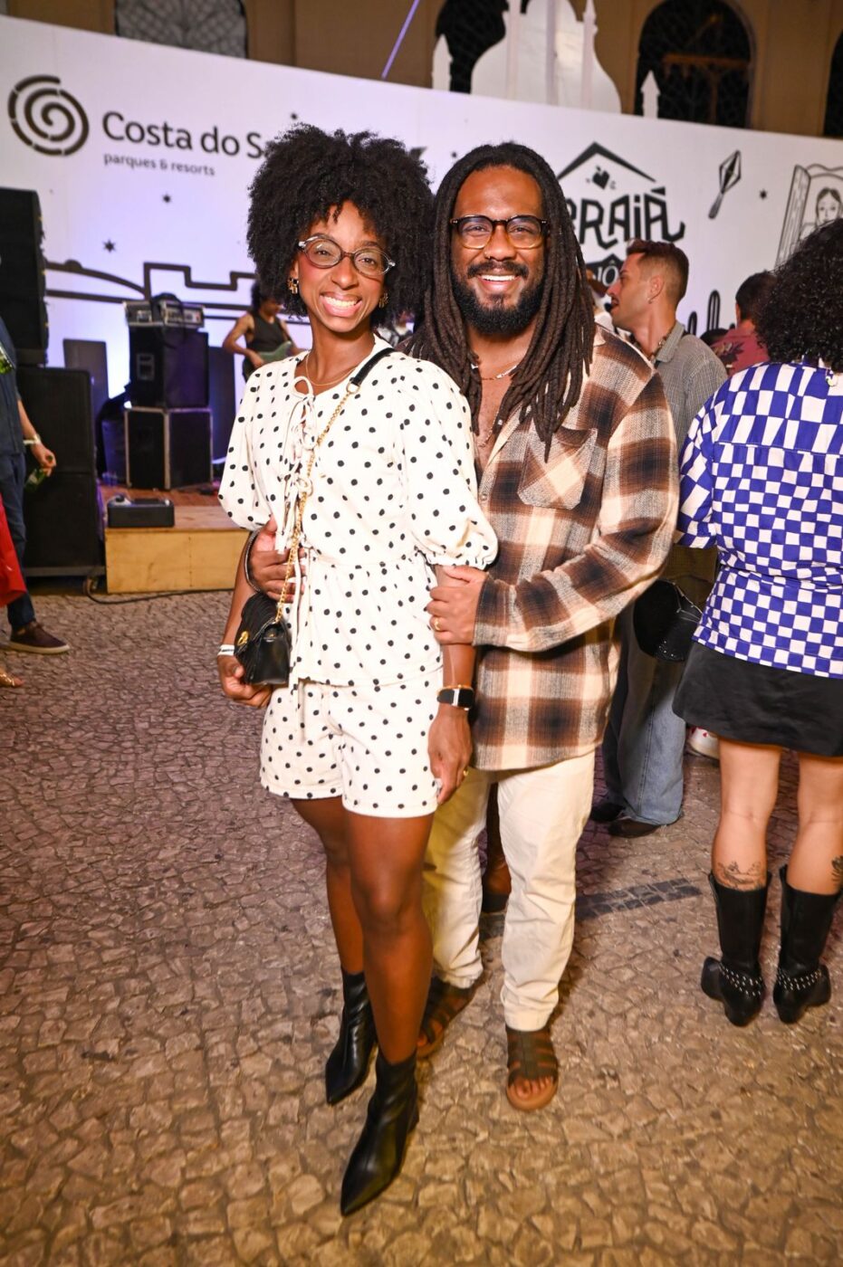 Clarissa Santana e Arthur Ramos 