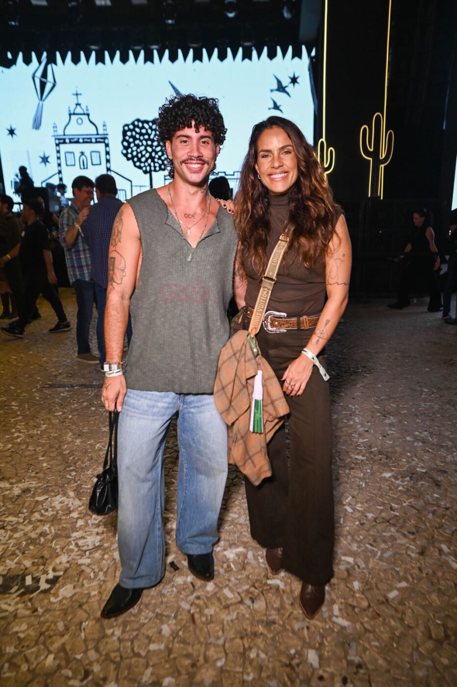 Vinícius Santana e Ju Moraes