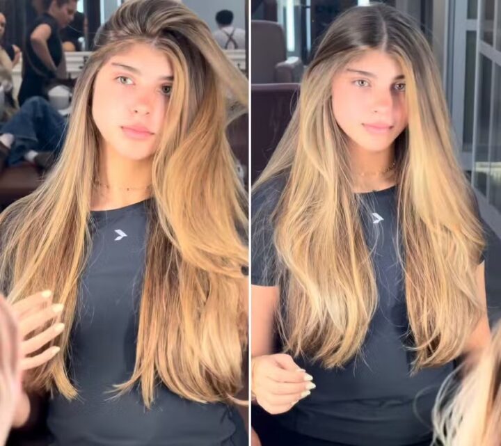 Filha de Cauã e Grazi ‘choca’ a web com beleza após dia de salão: ‘Uma deusa’