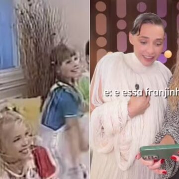 Leticia Colin reage a vídeo de sua infância como bailarina de Eliana: ‘Sonho realizado’