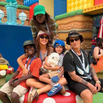 Giovanna Ewbank compartilha fotos de viagem com Bruno Gagliasso e os filhos em Orlando; veja